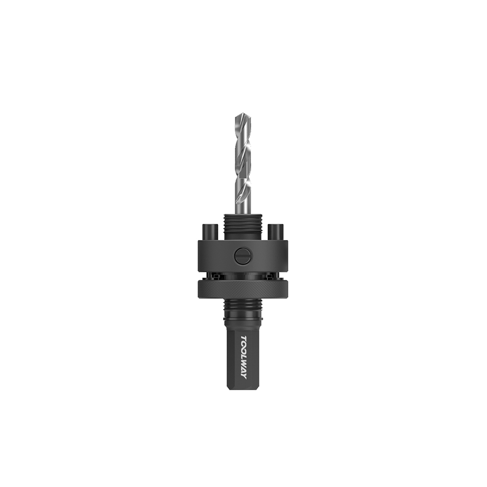 9.5mm HEX Shank Arbor With 5% Cobalt Twist Drill Bit Suitable For 32mm-210mm Hole Saw