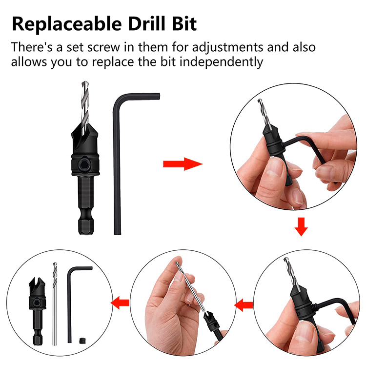 HSS Drill Bit With Countersink