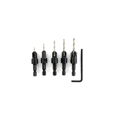 5pcs Wood Countersink Set
