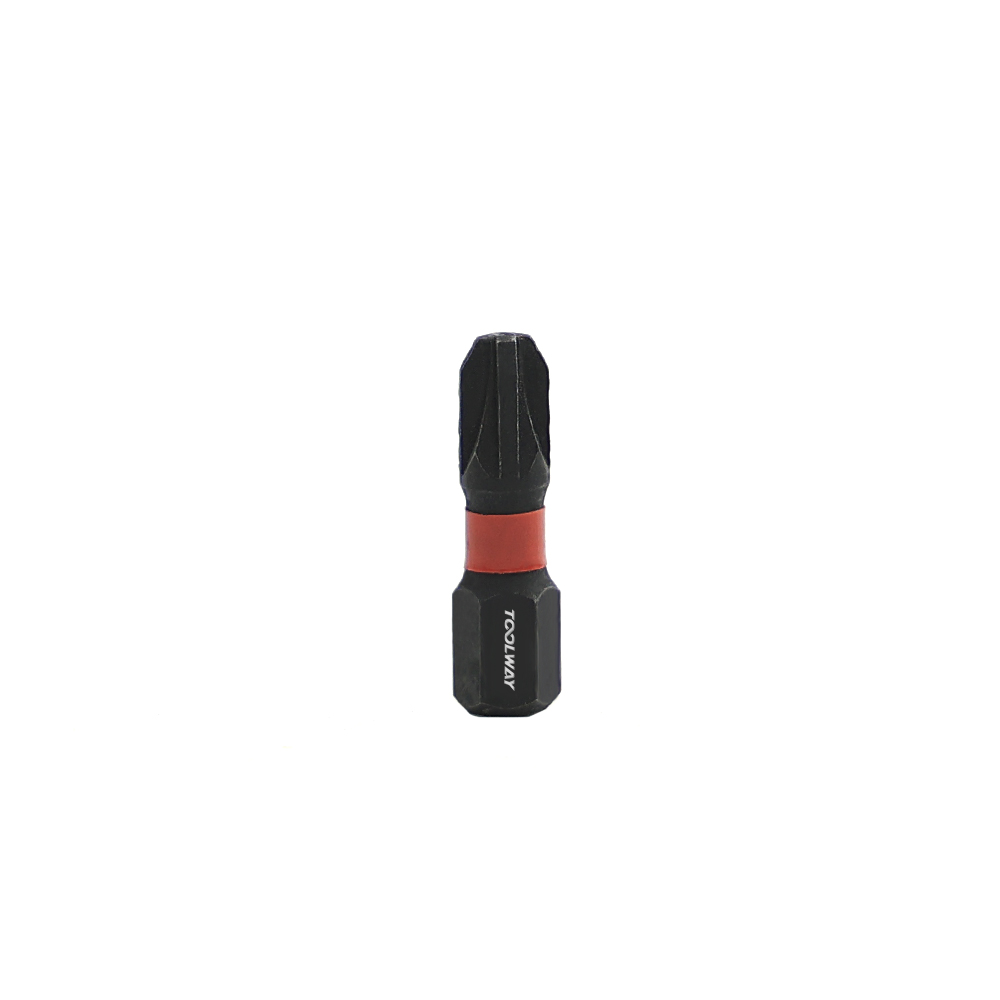 25MM PZ3 Impact Screwdriver Bits With Magnetic 10pcs In a Pack