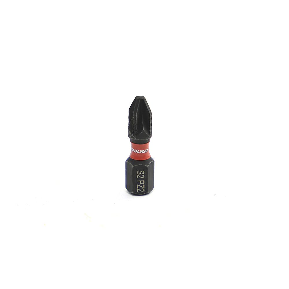 25MM PZ2 Impact Screwdriver Bits With Magnetic 20pcs In a Tic-tac box